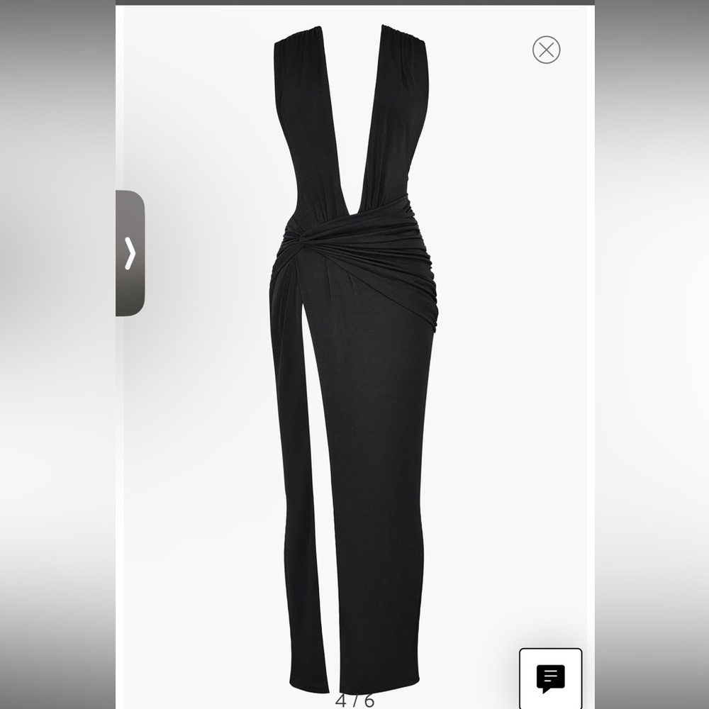 House of cb slit dress